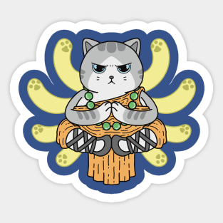 Kungfu Cat Sticker